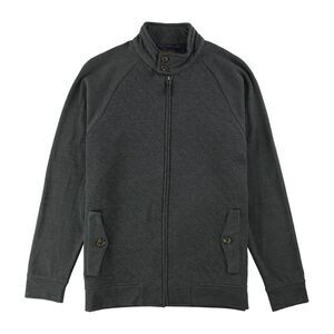 Tasso Elba Mens Quilted Knit Jacket, Grey, NWT